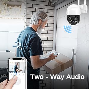 security camera with audio