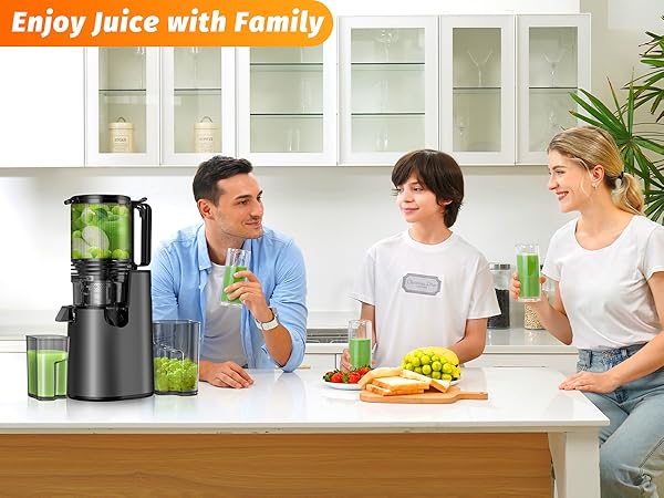 Amazon.com: Cold Press Juicer, Masticating Juicer with 5.4