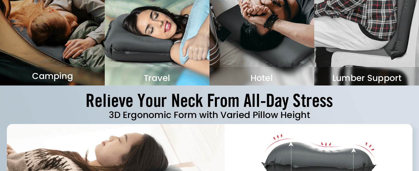 camping pillow
