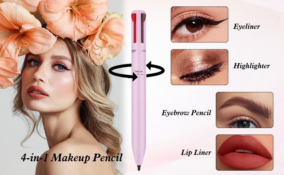 korean makeup milagro beauty 4 in 1 makeup pen makeup pen 5 in 1 cute makeup products