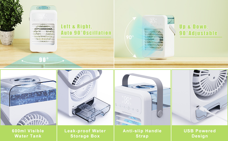 climatiseur portable, F