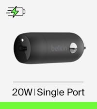 Amazon.com: Belkin USB-C Fast Car Charger 20W-Black (iPhone