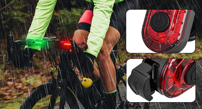 LED safety warning light red green white marine navigation bike tail flash strobe lights