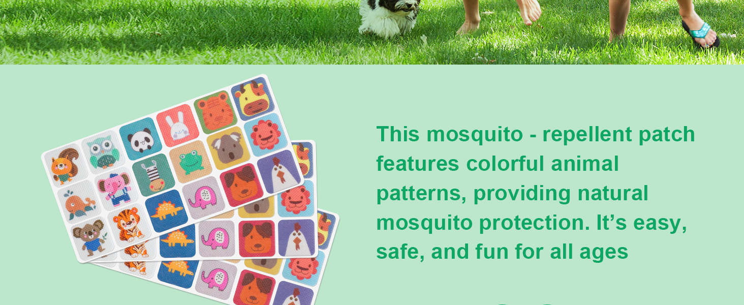 bug repellent stickers