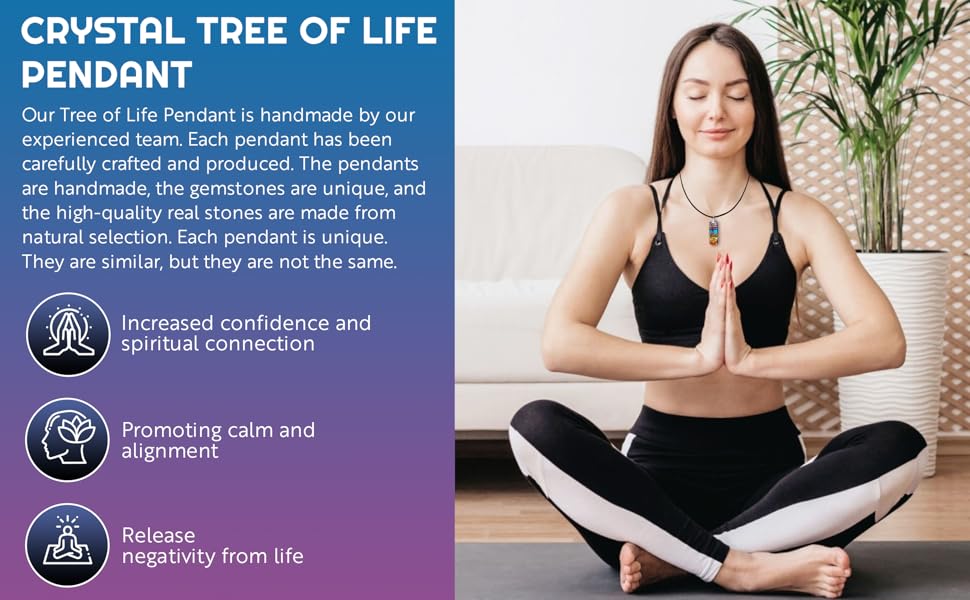 Chakra Tree Tree of Life Crystal Tree Feng Shui Tree Positive Energy Tree Meditation Gift