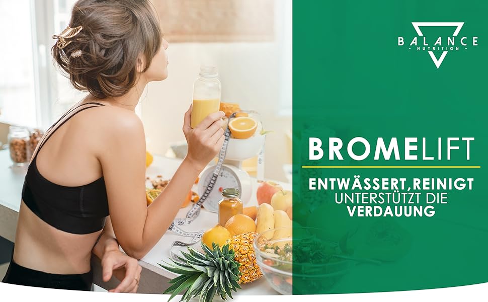 BROMELIFT® Bromelain 2500 GDU/g 120 Tablets Bromelain High Dose Lose Weight Fast Fat