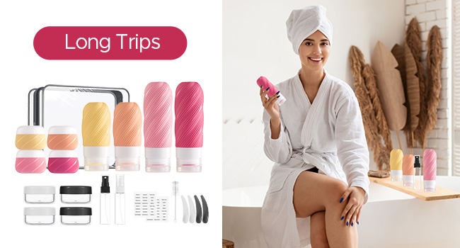 Travel Size Toiletries Containers