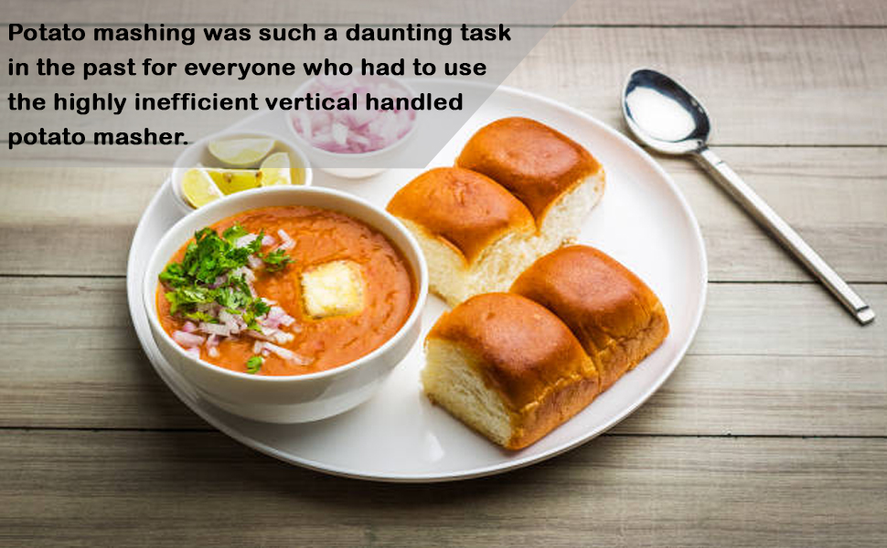 Stainless Steel Pav Bhaji Masher SPN-MX9E8