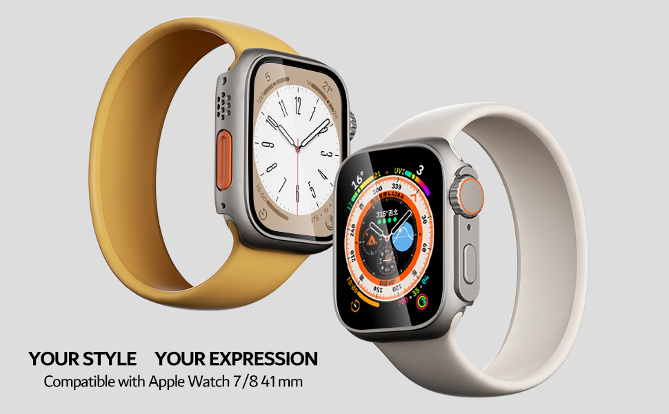 Mosmoc Apple Watch Converter Case 41mm to Ultra Look