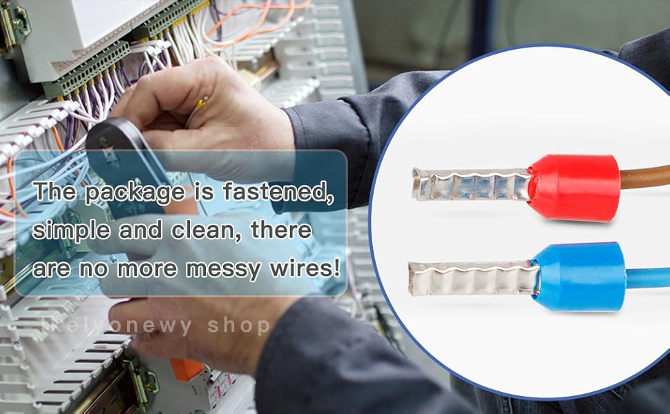 4 Gauge Wire Ferrules Kit for Car Audio Awg Insulated Ferrule Connectors (En2516) Cable