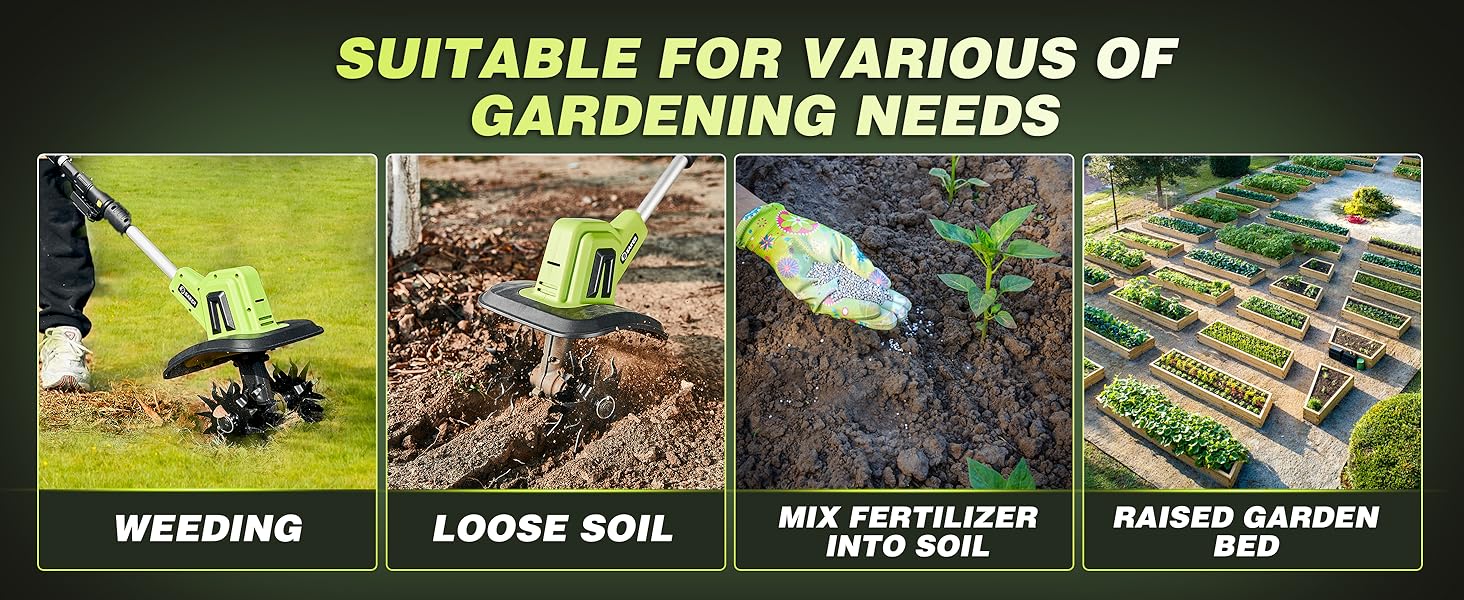 Rototiller for Gardening