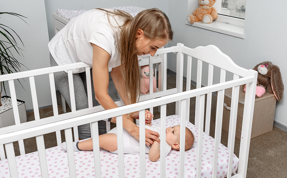 My Little Zone - Butterfly Crib Bedding Set for girls