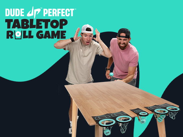 Dude Perfect Tabletop Roll Games