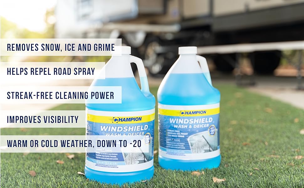 CPDI Champion Windshield Washer Fluid and Deicer for Ice