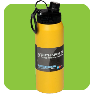 Garrafa de Água Térmica Aço Inox Esportiva