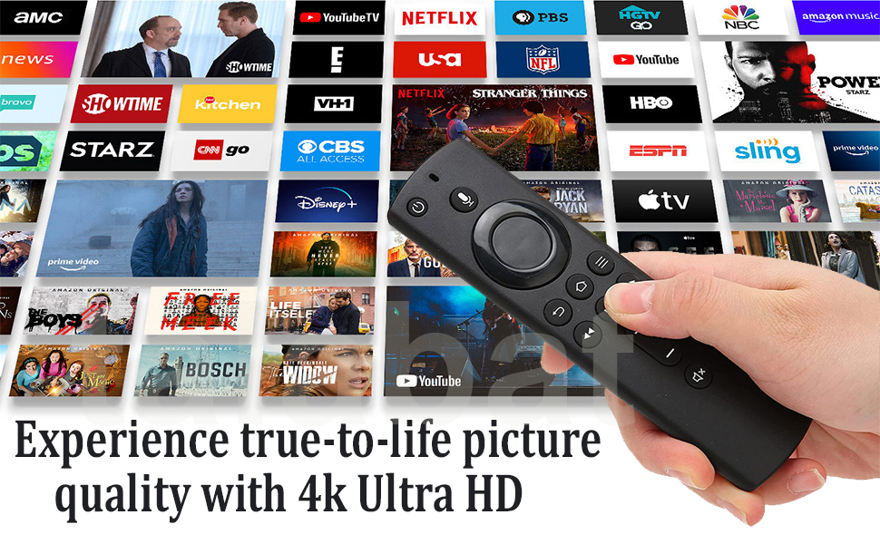 Buy Talabat® Remote Control Compatible for Amazon Fire Tv Stick Remote