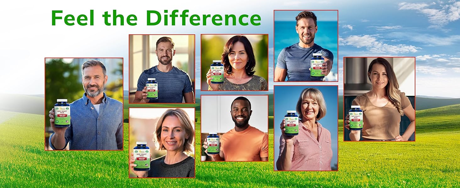 Feel the difference with aSquared Nutrition Red Yeast Rice RYR