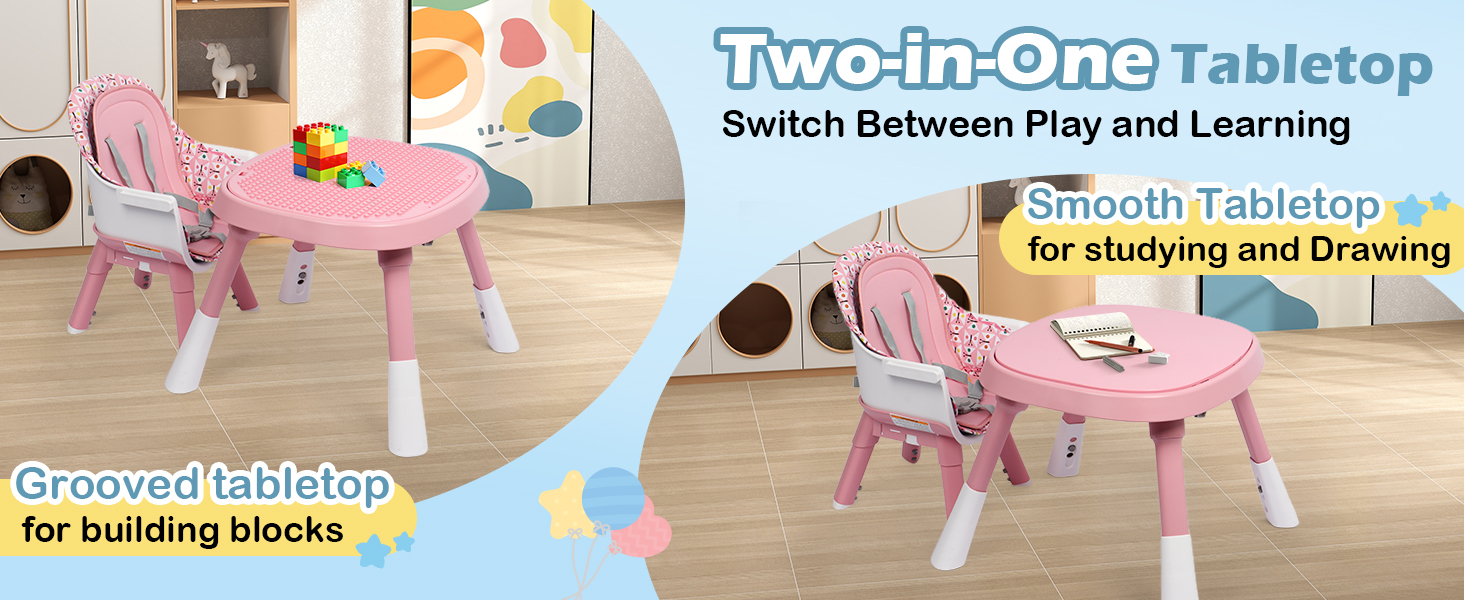 Xilingol 15in1 Convertible High Chair, 2in1 Baby