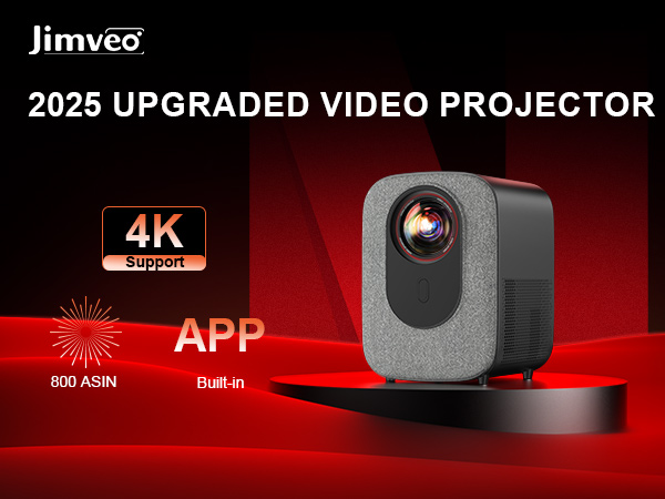 Amazon.com: [Built-in APPS] 4K Projector with Wifi