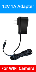 12V 1A power adapter