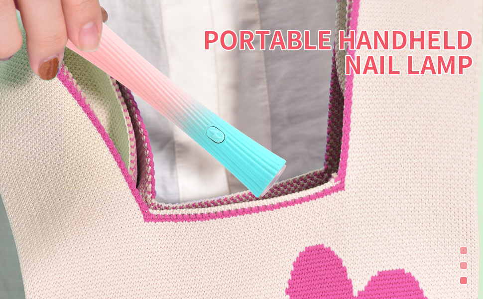 Portable Handheld Nail Lamp