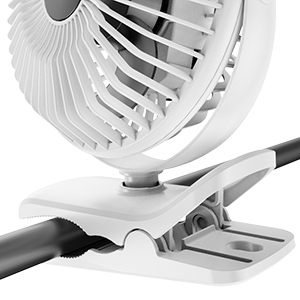usb clip on fan with strong clamp quiet small fan and personal desk fan