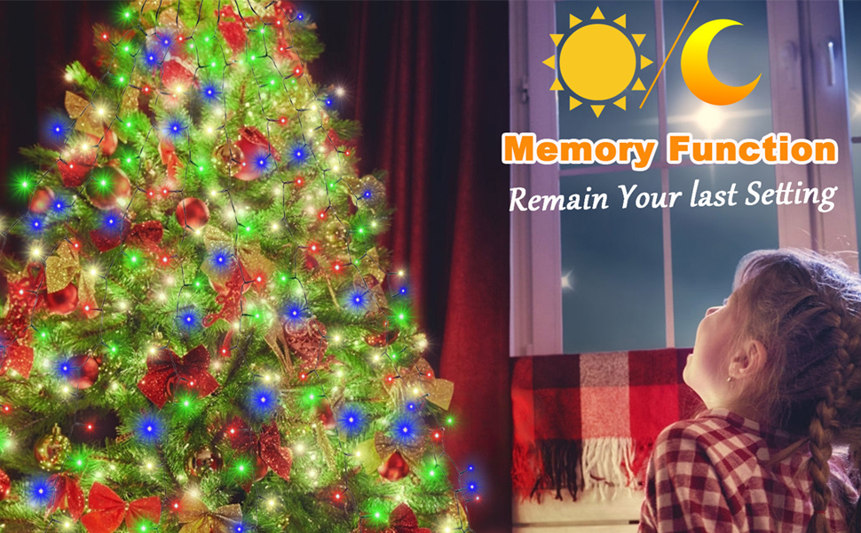 Christmas Tree Lights with Ring