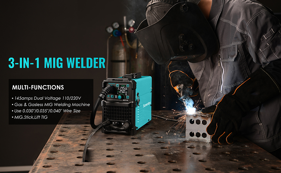 3-in-1 Mig Welder