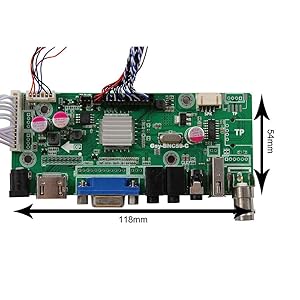 Amazon.co.jp: VSDISPLAY USB HDMI VGA 2AV LCDコントロール基板