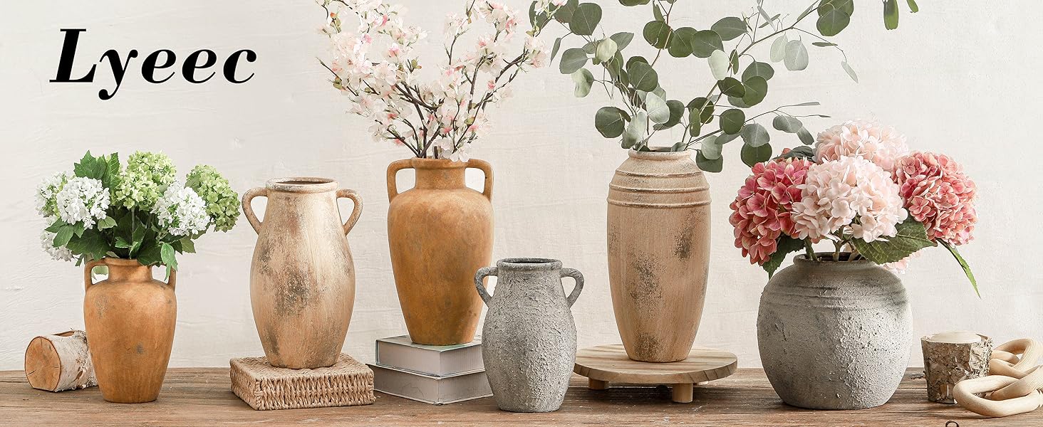ceramic vases