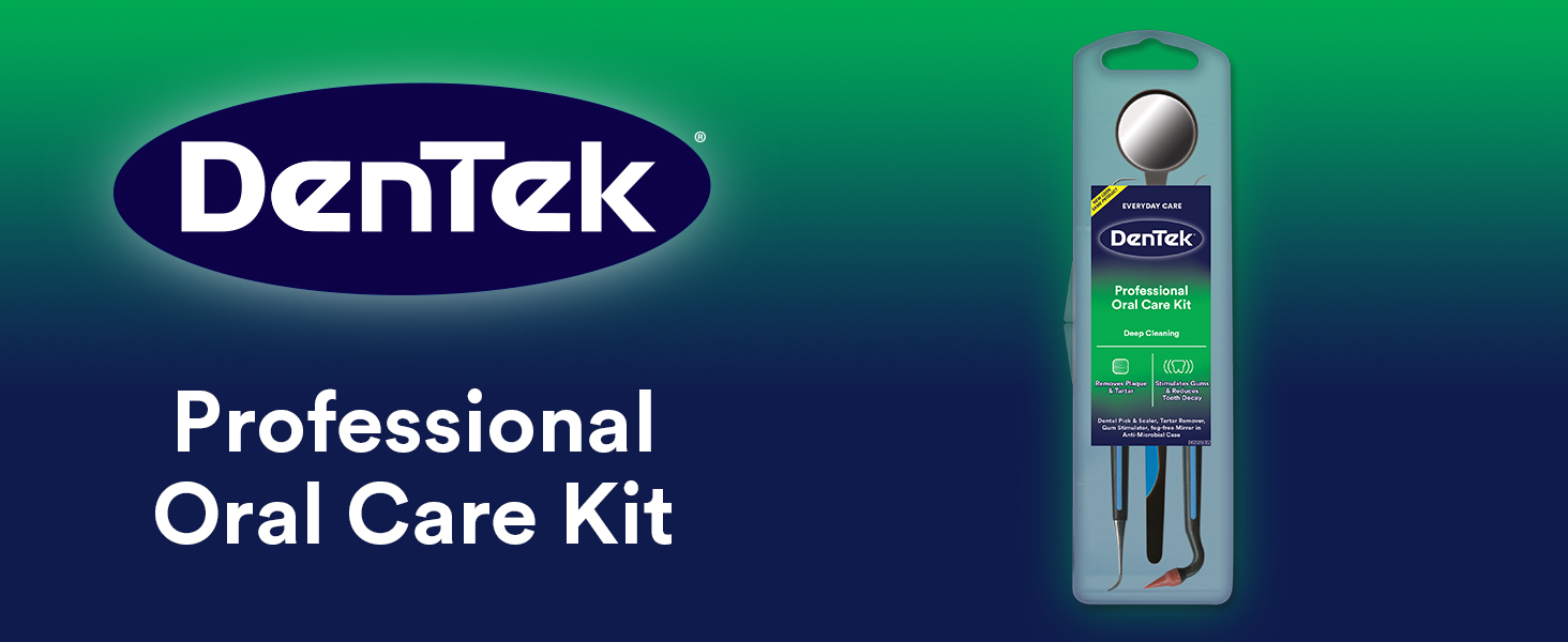 DenTek Professional Oral Care Kit, Advanced Clean Portable