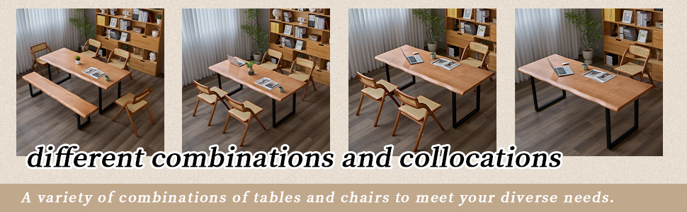 Solid wood office desk