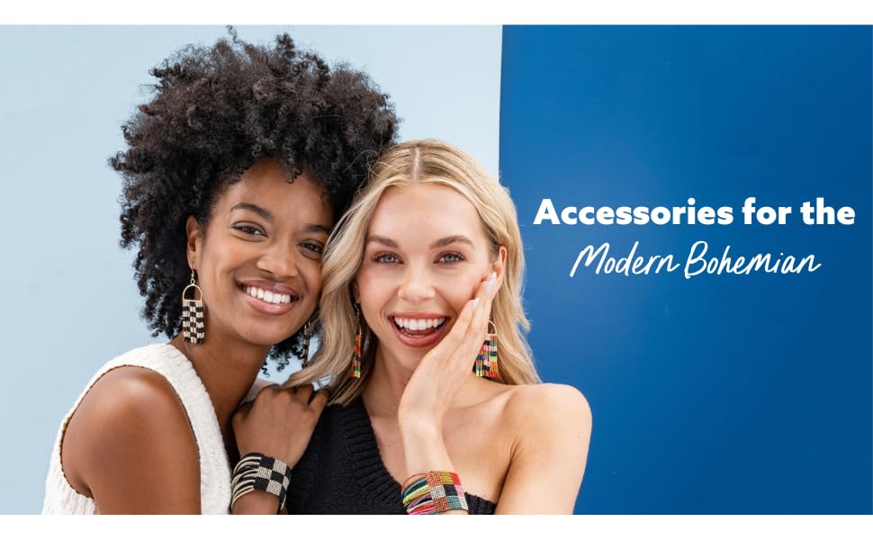 INK + ALLOY Sage Confetti Beaded 10 Strand Stretch