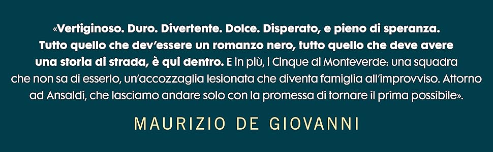 come delfini tra pescecani, nel nero degli abissi, thriller, giallo italiano, de giovanni, carrisi