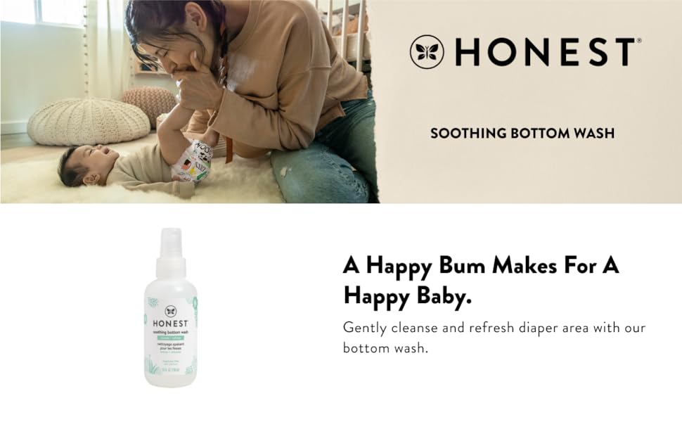 The Honest Company Soothing Baby Bottom Wash Gently