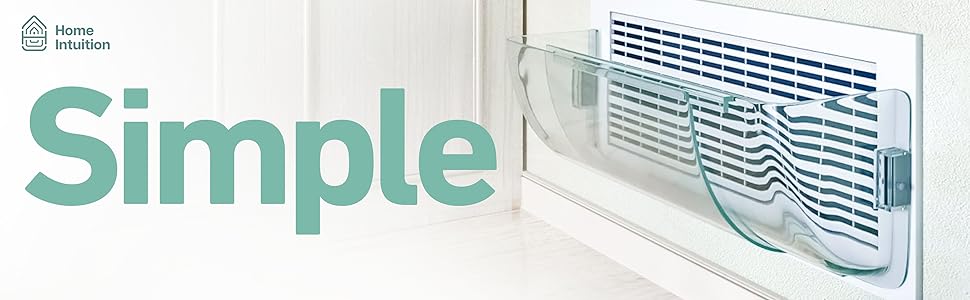 simple air deflecter diverter heat air vent on wall vent floor vent