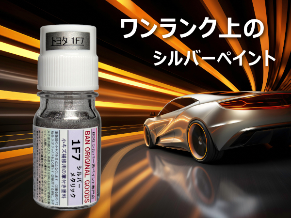 Amazon.co.jp: BOG ペイント カラー番号 1F7 シルバーメタリック
