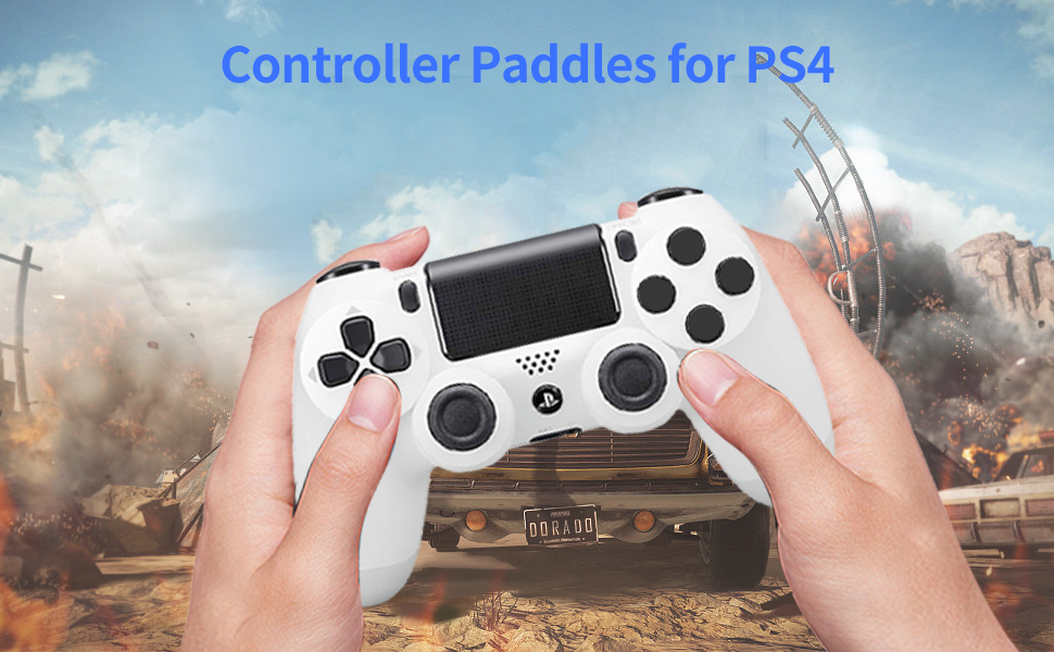 Paddles for Playstation4 Controller, Game Controllers Back