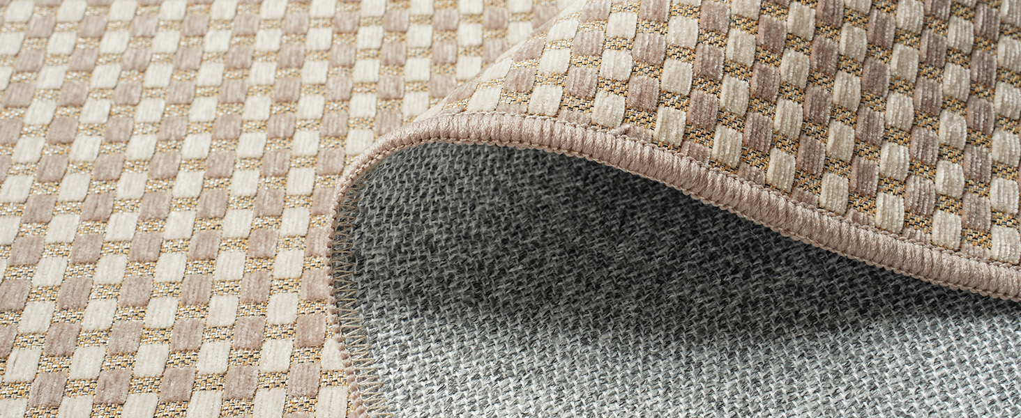 Boho Woven Washable Area Rug 6x9 5x7ft  Non Slip Area Rugs Hall Entry Rug Carpet Bedroom Living Room