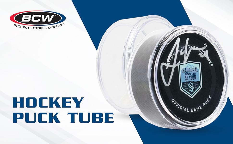 BCW Hockey Puck Tube