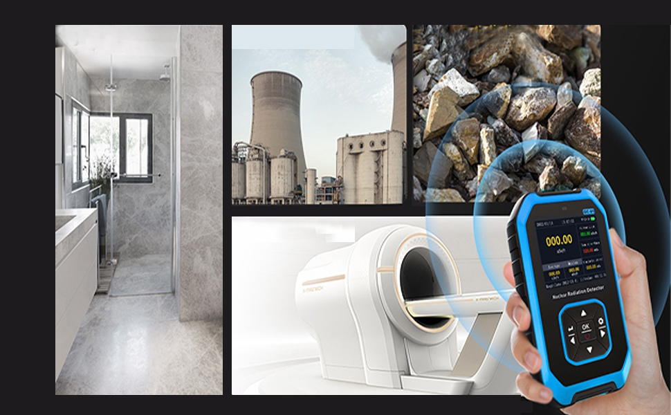 detetor de radiação nuclear