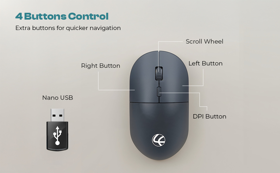 WL-102 Wirless Keyboard Mouse Combo