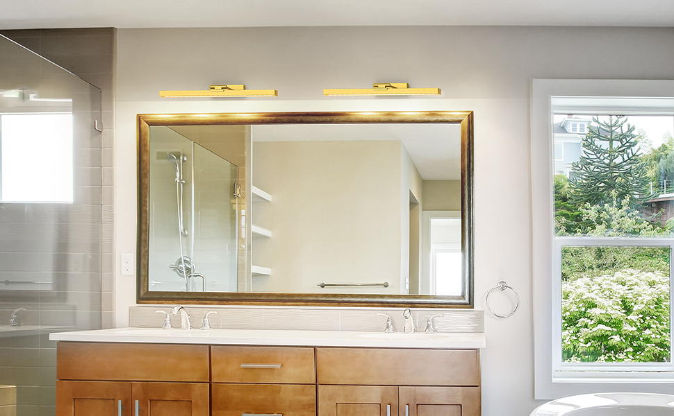 light for mirror