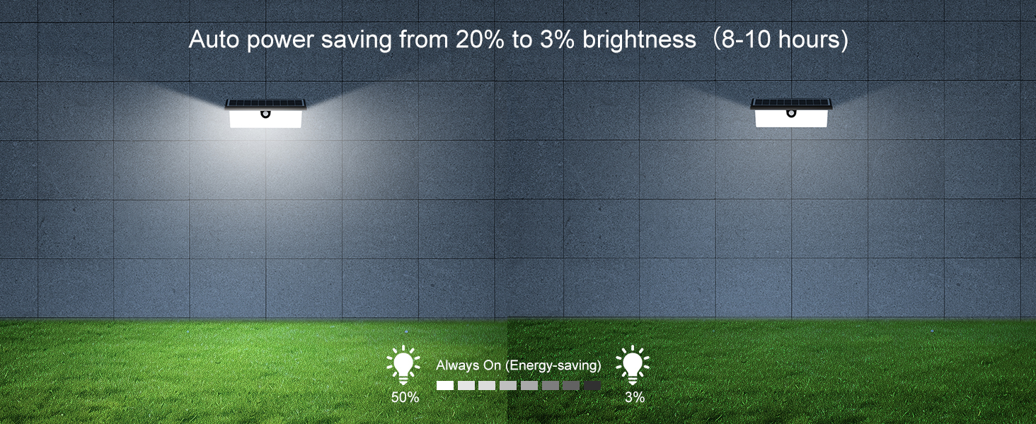 solar wall lights outdoor waterproof led