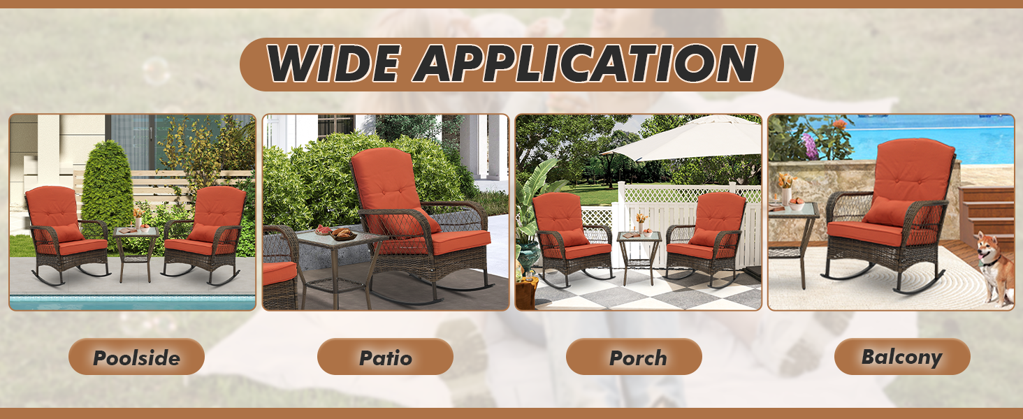 wicker rocking chair