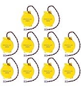 EEMB 10PACK 3V CR2032 CMOS Battery with Wire Leads and MOLEX Connector Computer Replacement Batte...