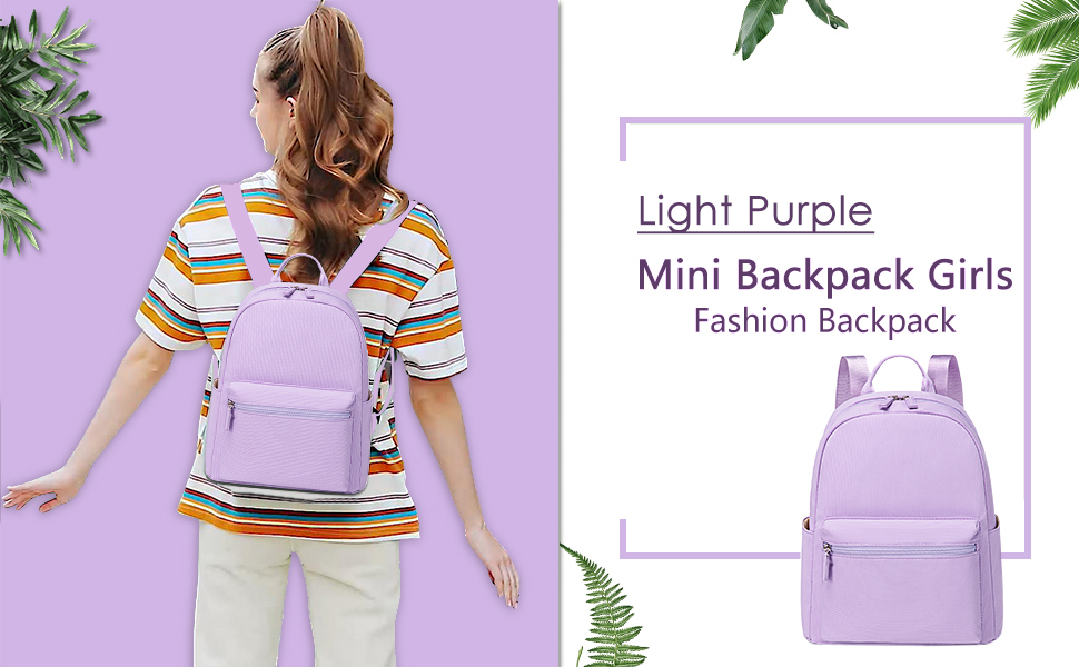 LEDAOU Mini Backpack Girls Cute Small Backpack Purse for