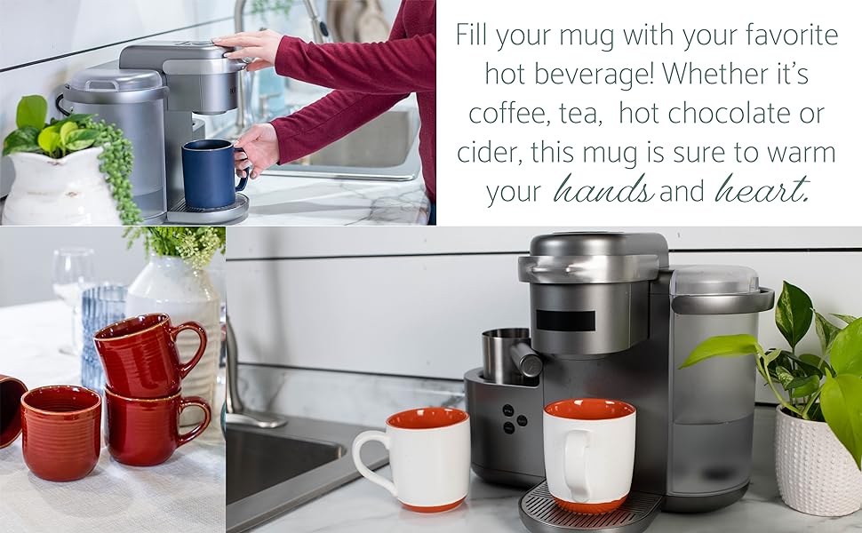 Elanze Designs ceramic mugs, variety sets of ceramic mugs with cute and fun designs