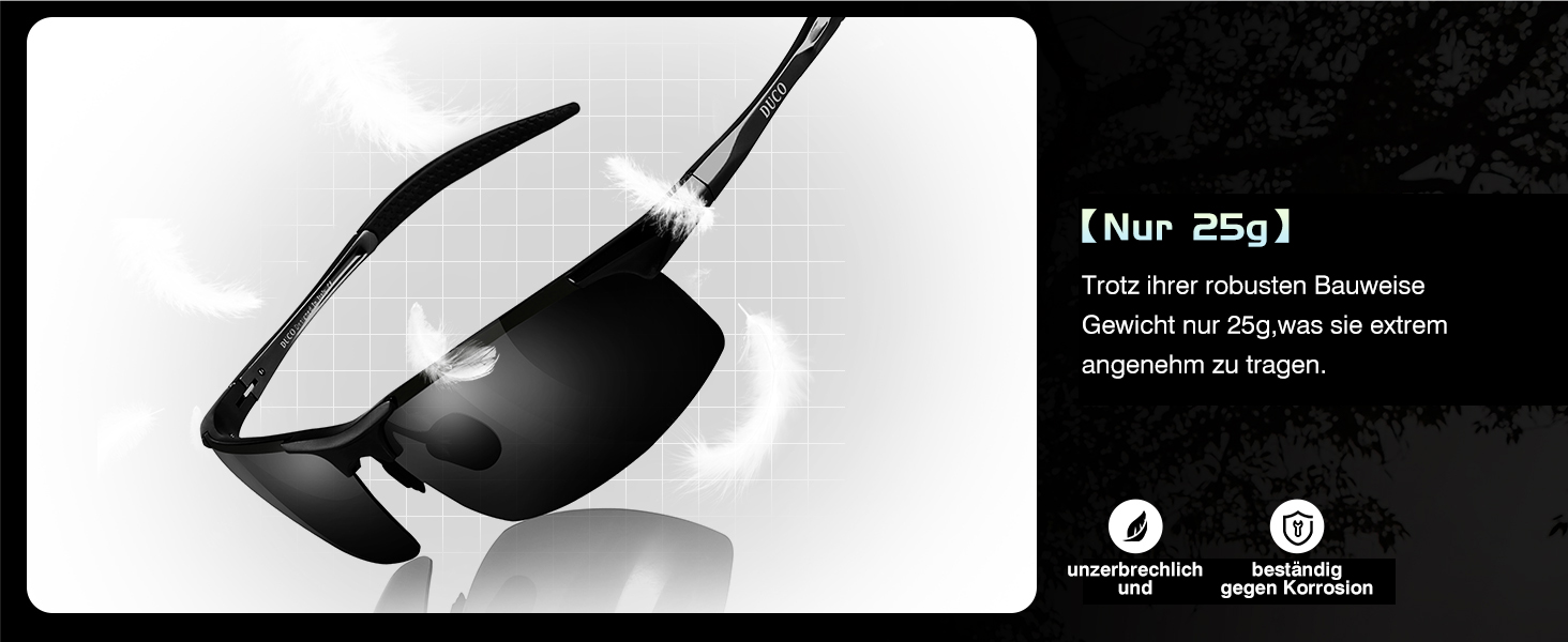 Elegante schwarze Sonnenbrille mit minimalistischem, eckigem Design in der Profilansicht vor weißem Hintergrund.