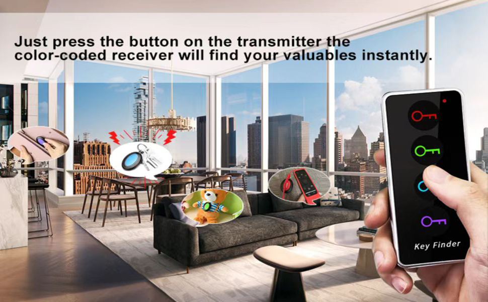 key finder remote retriever tracker remote finder tracker tag  Item Finders